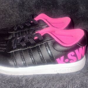 K-Swiss Black Sneakers - Infant Size 9